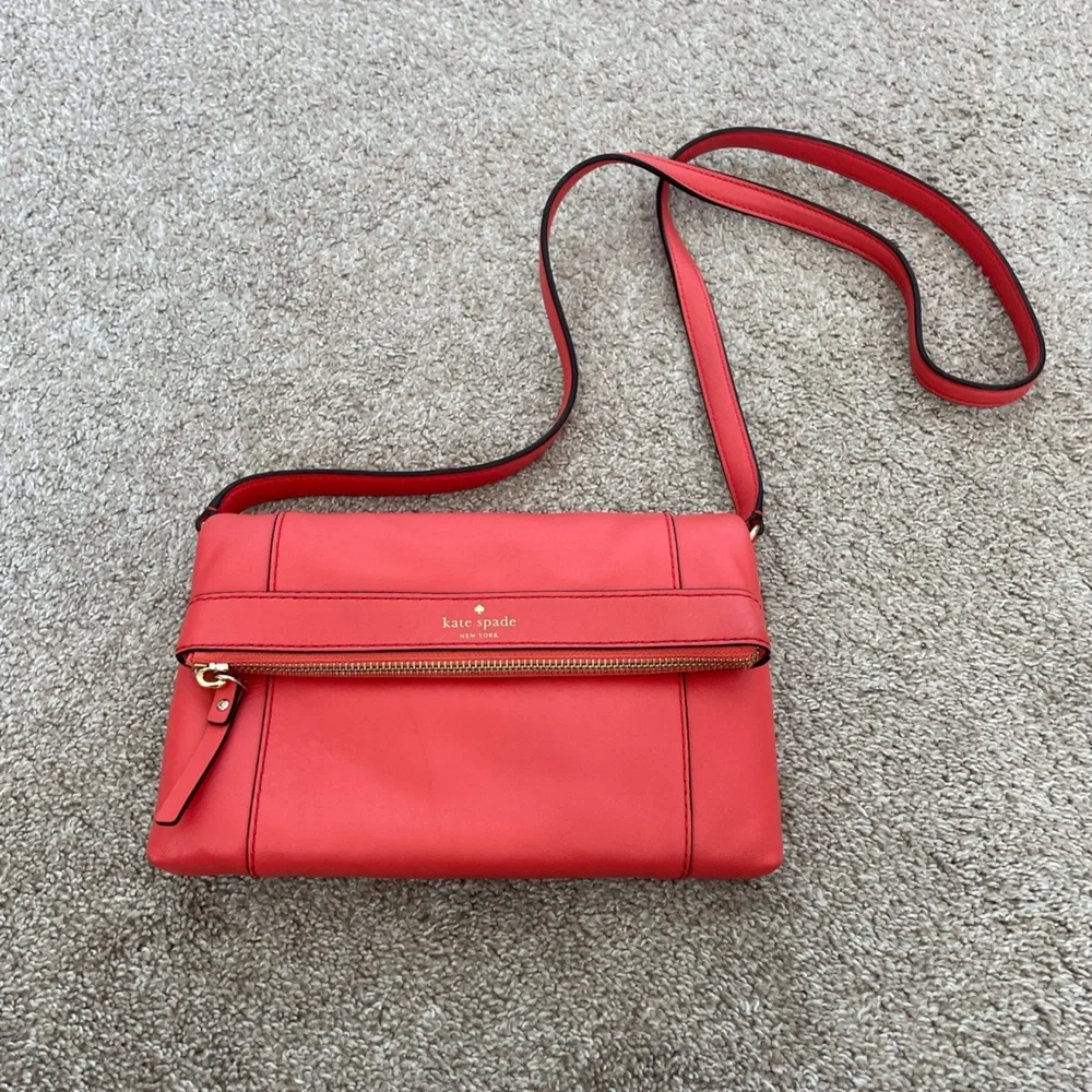 Kate Spade Pink Coral Crossbody Bag